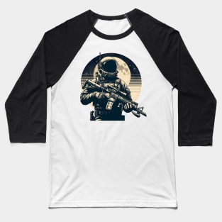 Space Marine / Astronaut Baseball T-Shirt